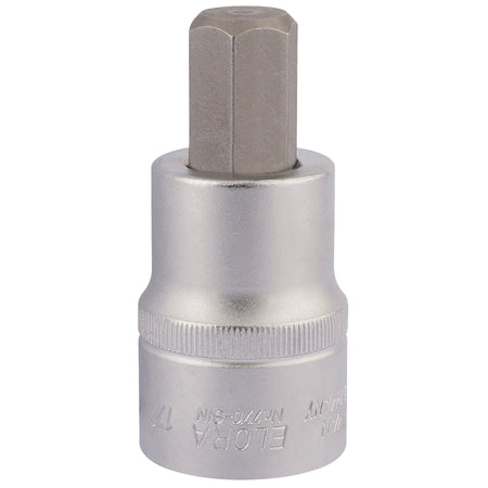 17mm 3/4in. Square Drive Hexagon Screwdriver Socket: Model No.770-SIN