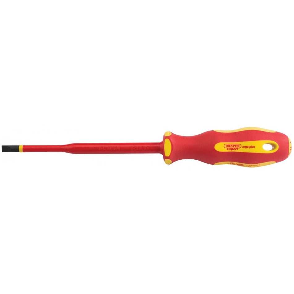 Ergo Plus Slimline Plain Slot VDE Screwdriver (5.5mm x 125mm): Model No. 965SLIM