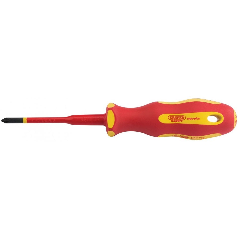 Ergo Plus Slimline PZ Type VDE Screwdriver (No:1 x 80mm): Model No. 965SLIMPZ