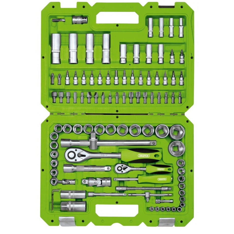 1/4" and 1/2" Sq. Dr. Metric Tool Kit (100 piece): Model No. TKD100M