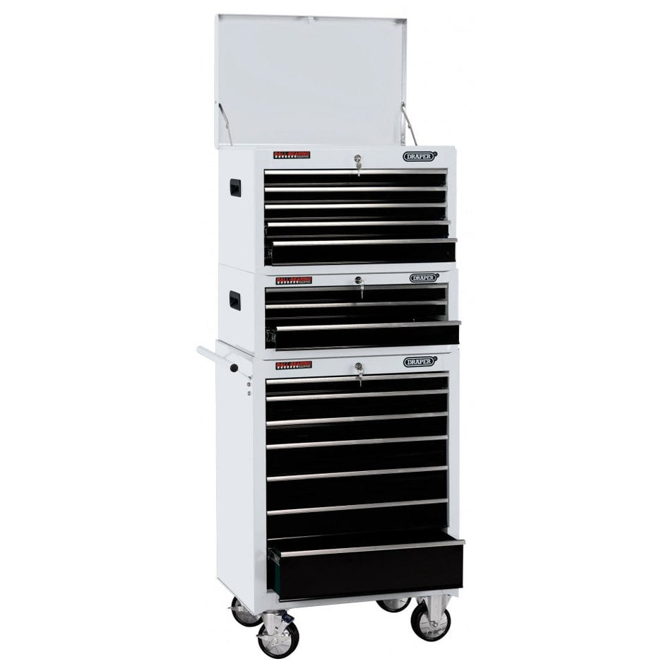 26" Combination Roller Cabinet and Tool Chest (15 Drawer): Model No. *CTCW