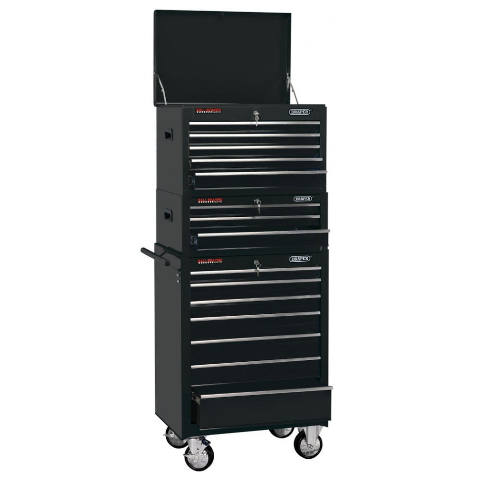 26" Combination Roller Cabinet and Tool Chest (15 Drawer): Model No. *CTCB
