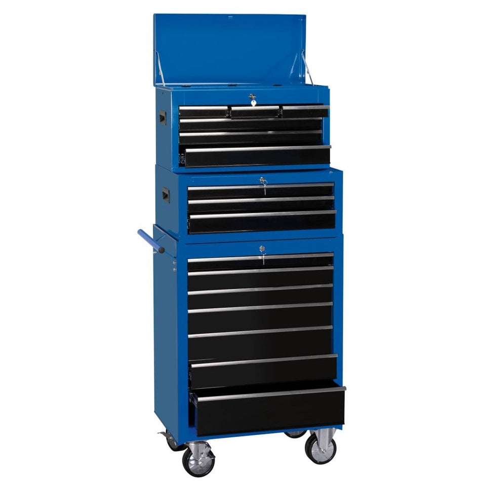 26" Combination Roller Cabinet and Tool Chest (16 Drawer): Model No. TC6D/TIC3D/RC7D