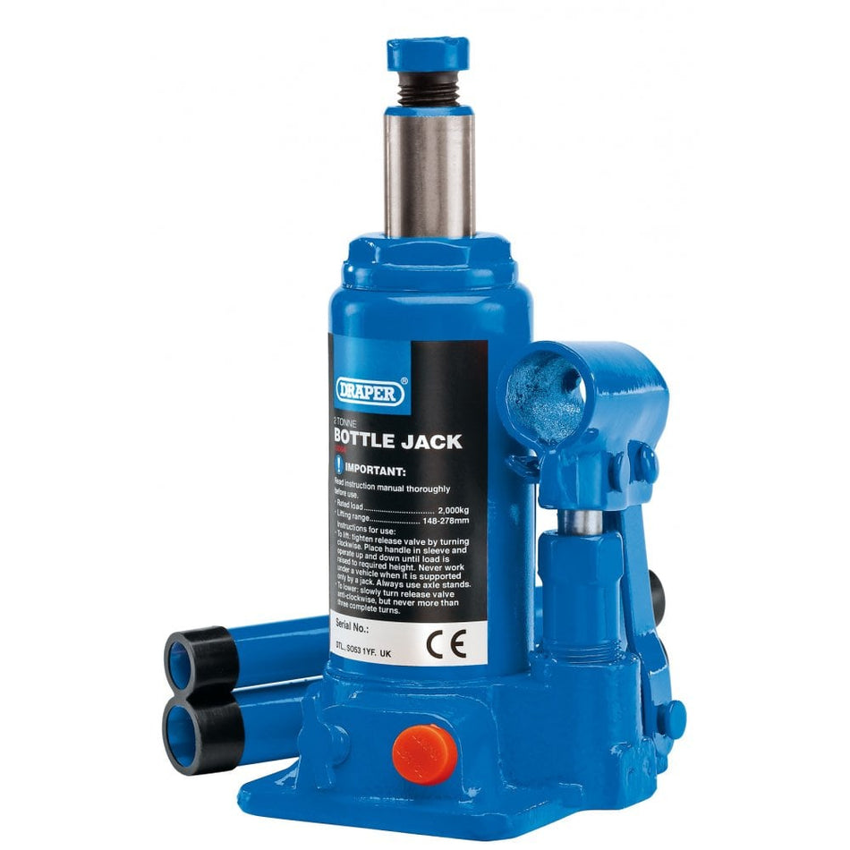Hydraulic Bottle Jack (2 Tonne): Model No. BJ2-B