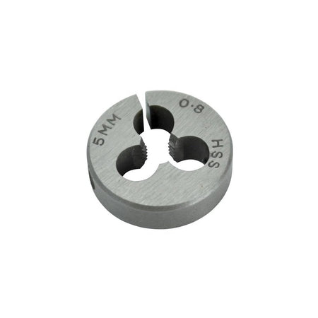 Faithfull HSS Straight Flute Split Die M5 x 0.8 (13/16 O.D)