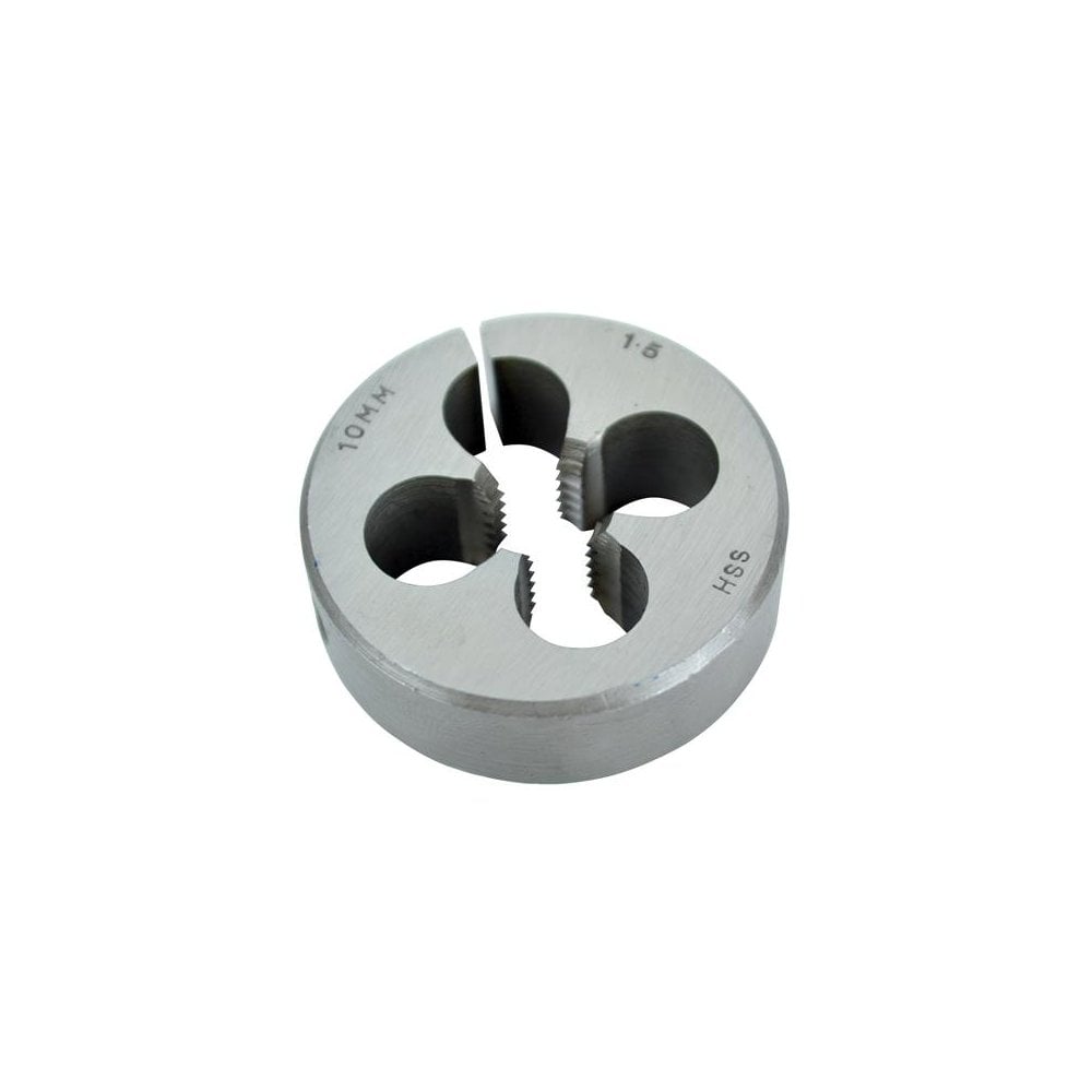 Faithfull HSS Straight Flute Split Die M10 x 1.50 (11/2in O.D)