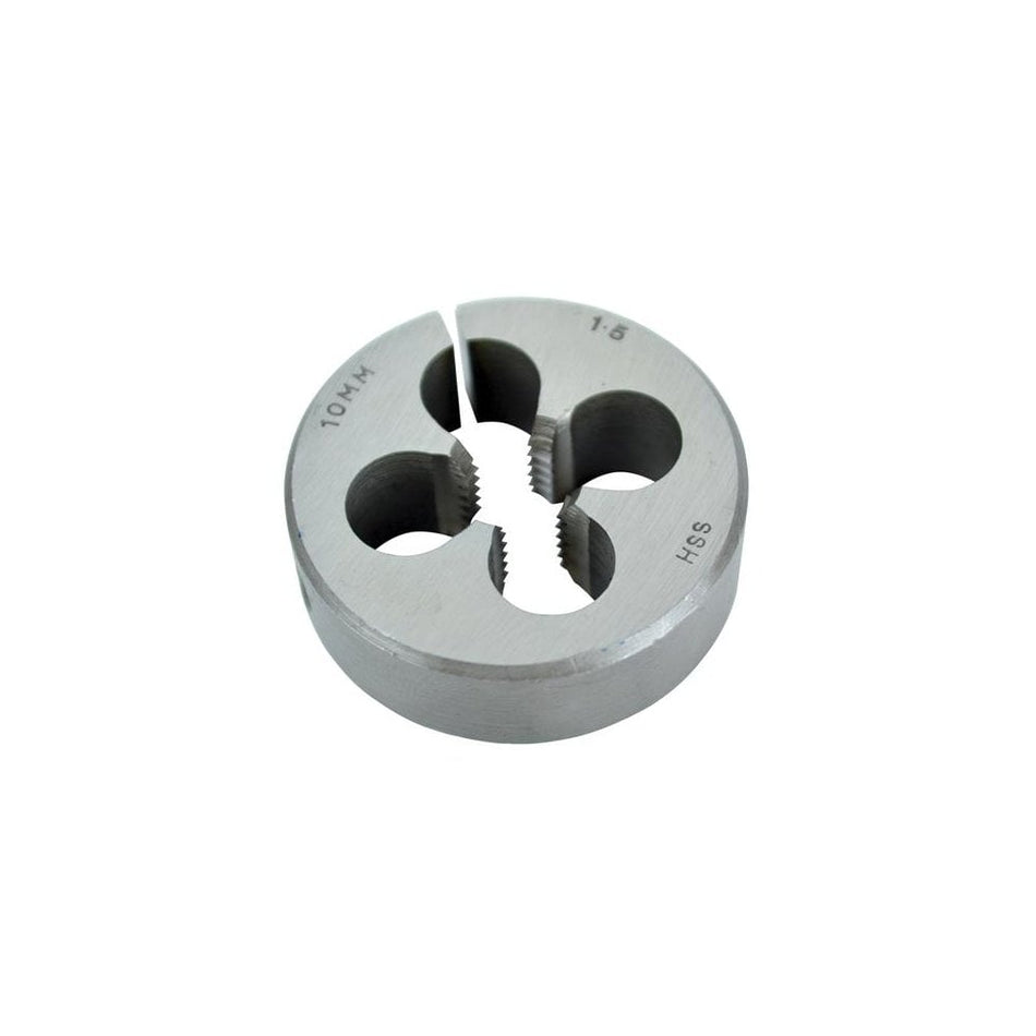 Faithfull HSS Straight Flute Split Die M10 x 1.50 (11/2in O.D)