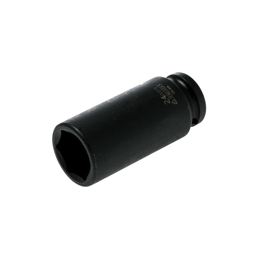 Teng Deep Impact Socket Hexagon 6 Point 1/2in Drive 24mm