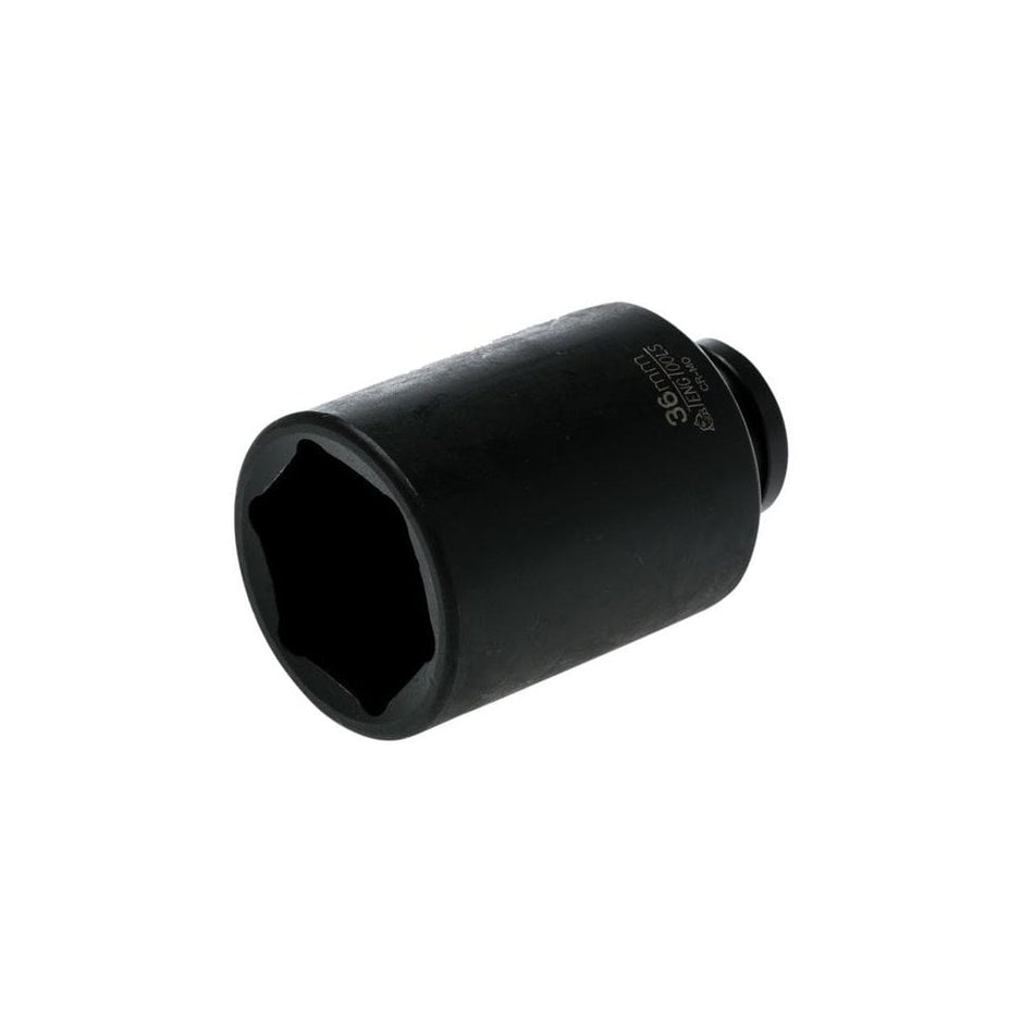Teng Deep Impact Socket Hexagon 6 Point 1/2in Drive 36mm