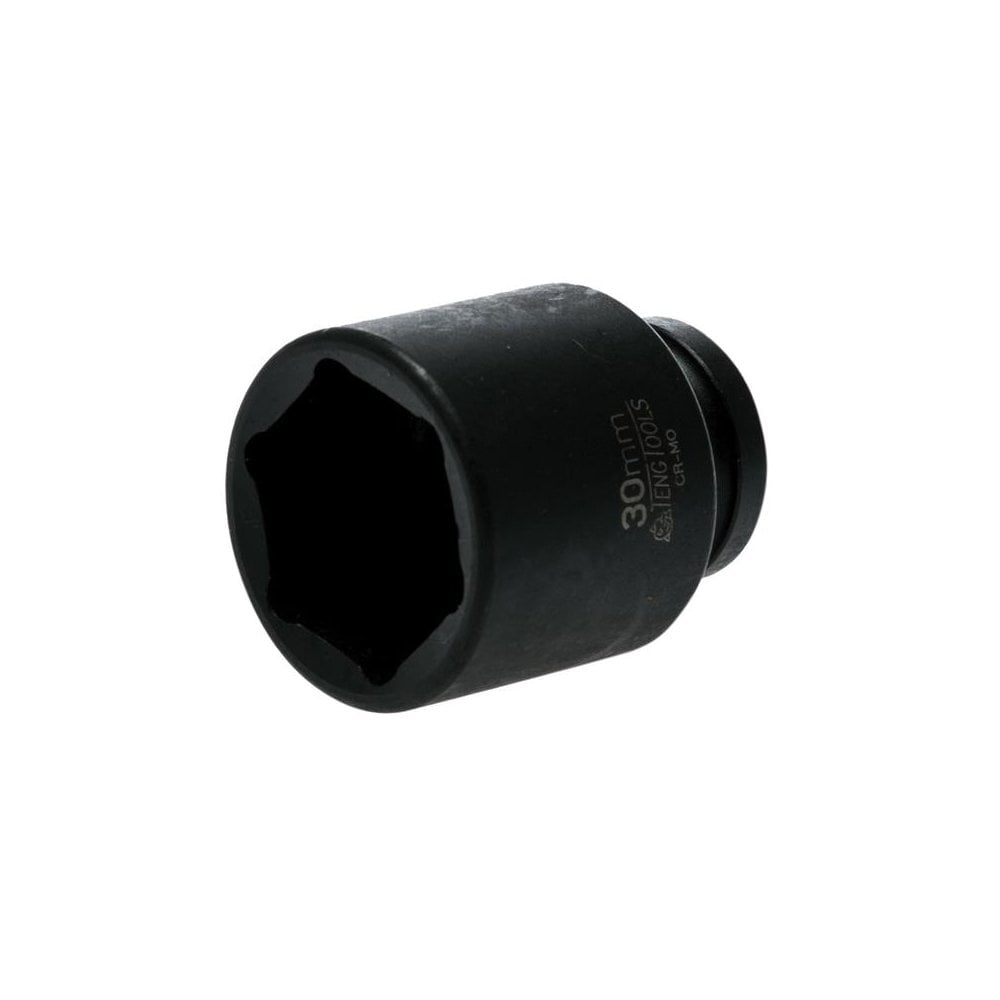 Teng Impact Socket Hexagon 6 Point 1/2in Drive 30mm