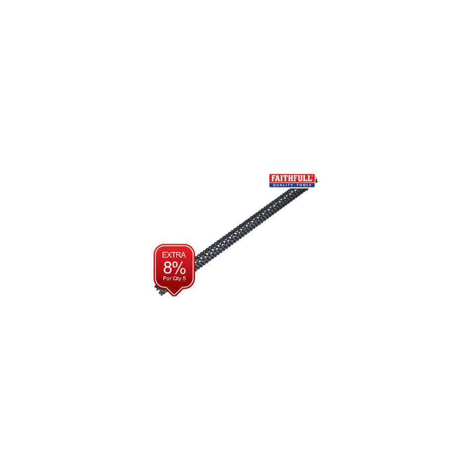 Faithfull Hand Rasp Round File Blade 255 x 17mm