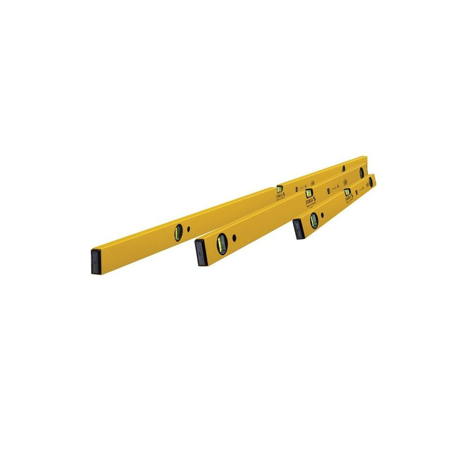 Stabila 70-2 Double Plumb Spirit Level Pack 60cm 120cm & 180cm