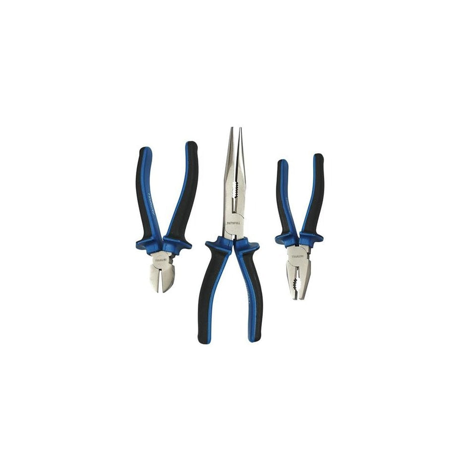 Faithfull Handyman Pliers Set, 3 Piece
