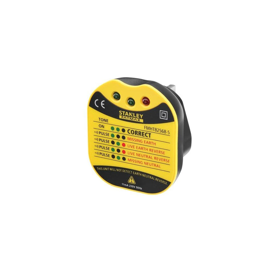 Stanley Intelli Tools FatMaxÂ® UK Wall Plug Tester