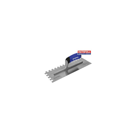 Faithfull Prestige Notched Trowel 330 x 115mm (13 x 4.1/2in)