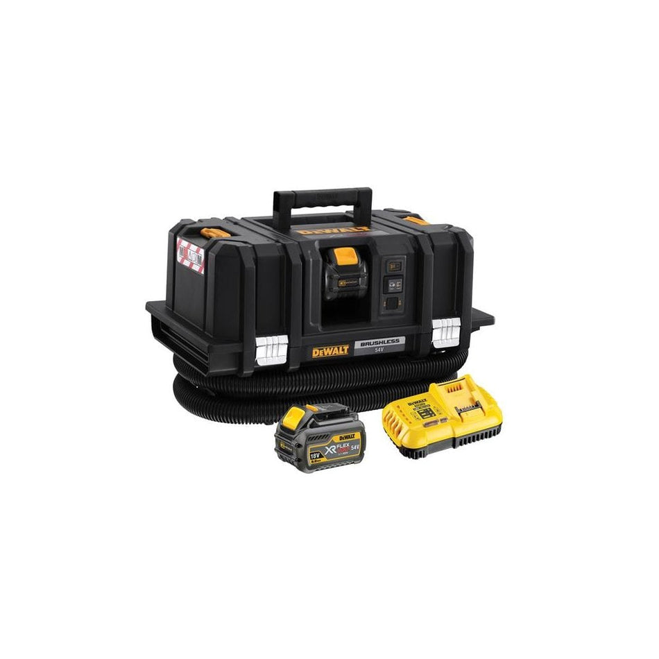 DEWALT DCV586MT2 XR FlexVolt Dust Extractor 18/54V 2 x 6.0/2.0Ah Li-ion