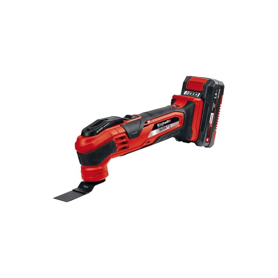 Einhell VARRITO Cordless Power X-Change Multi-Tool 18V 1 x 2.0Ah Li-ion