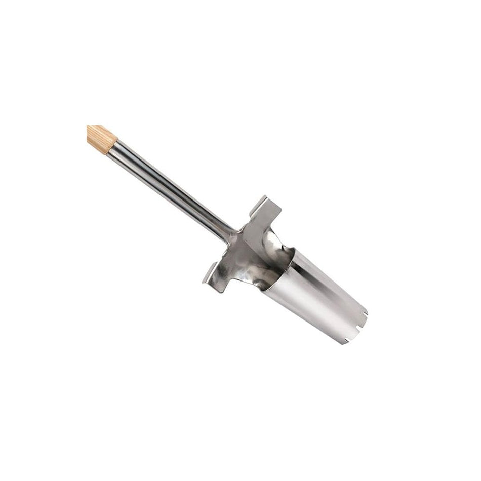 Kent & Stowe Long Handled Bulb Planter Stainless Steel