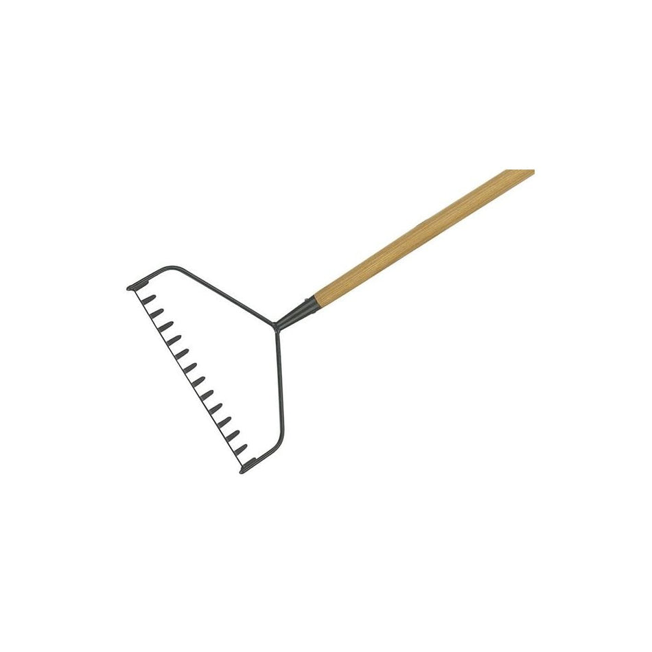 Kent & Stowe Long Handled Soil Rake Carbon Steel