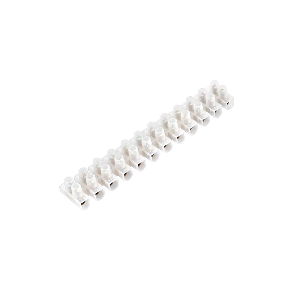 Masterplug Connector Strips 15A 12W (Pack 10)