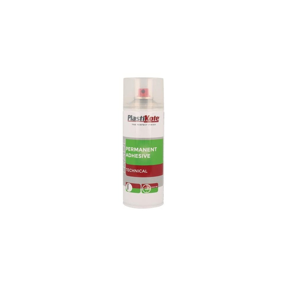 PlastiKote Trade Permanent Spray Adhesive 400ml