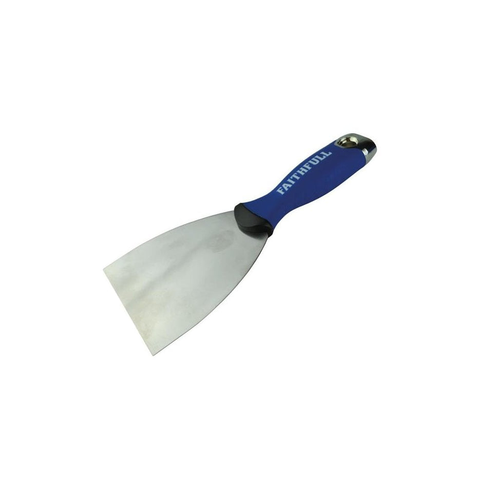 Faithfull Soft Grip Filling Knife 100mm