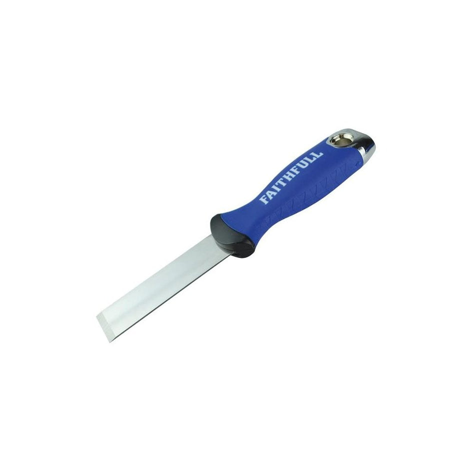 Faithfull Soft Grip Stripping Knife 25mm