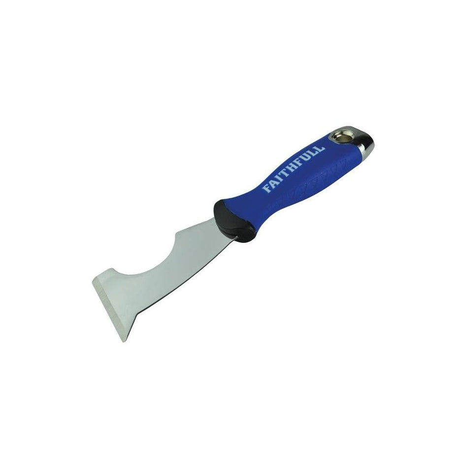 Faithfull Soft Grip Decorator's 4-in-1 Tool