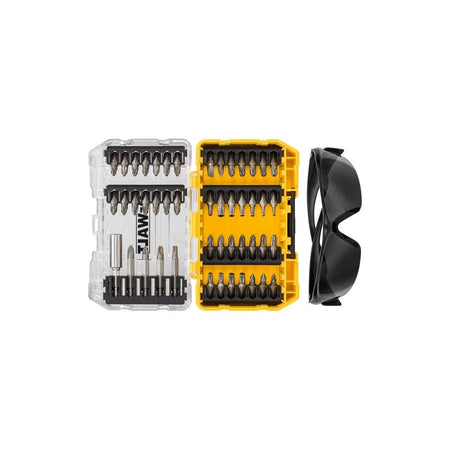 DEWALT DT70703 Screwdriving Set, 47 Piece + Safety Glasses
