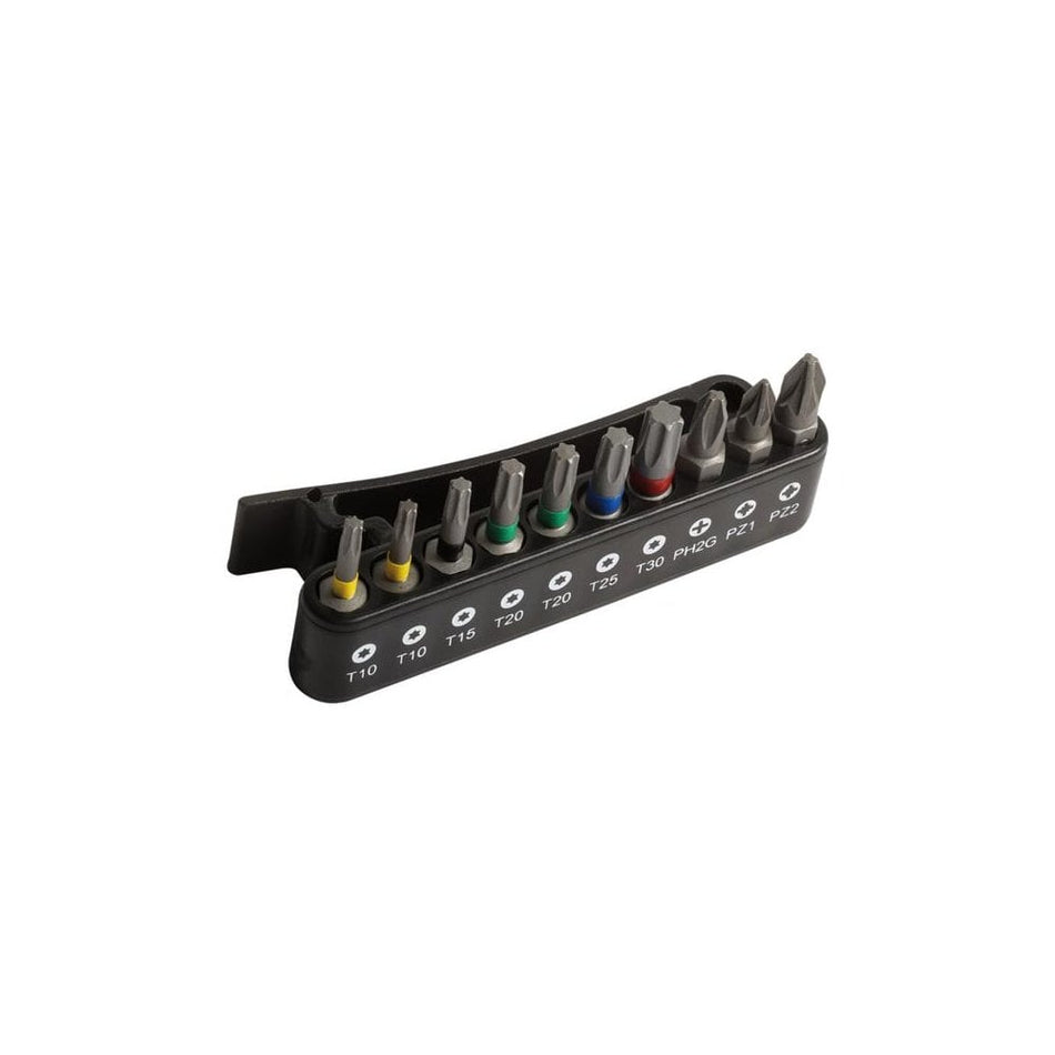Bahco 59/S10BC Bit Set, 10 Piece
