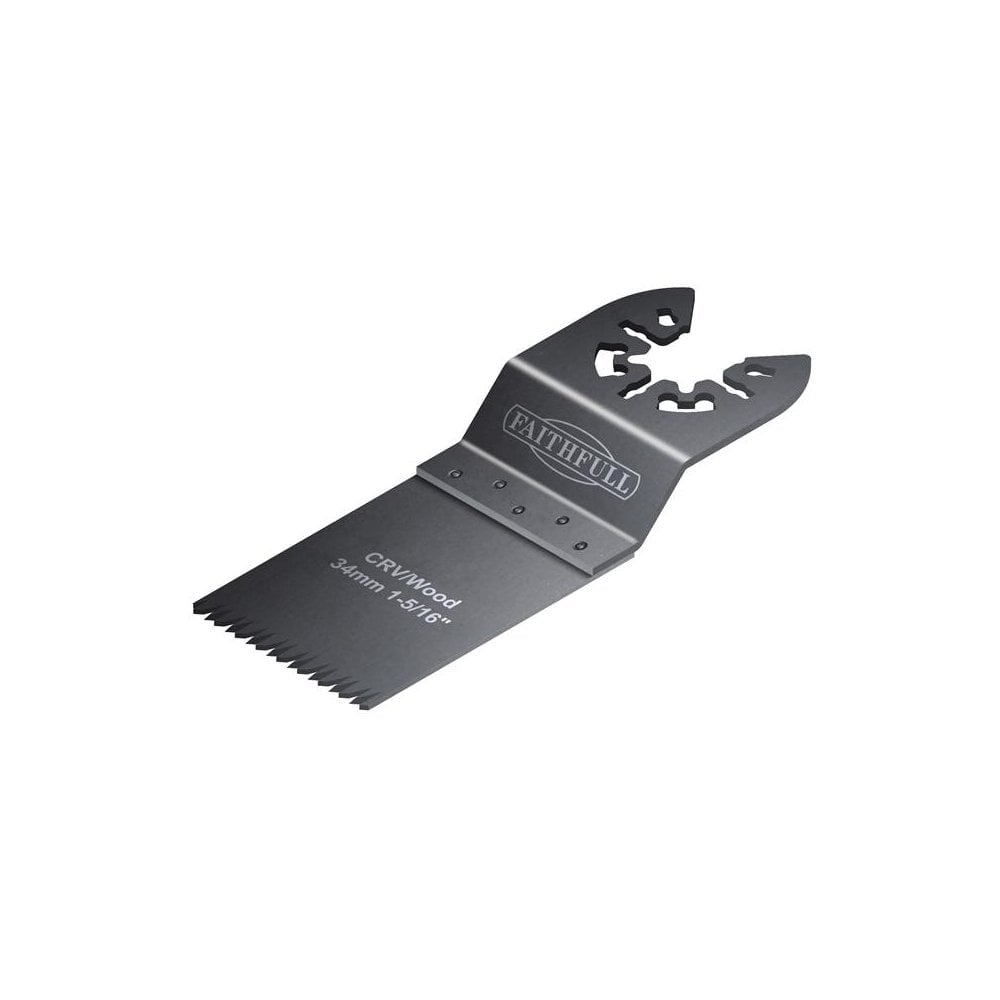 Faithfull Bi-Metal FlushÂ CutÂ WoodÂ BladeÂ SideÂ SetÂ 34mm Box of 100 Blades