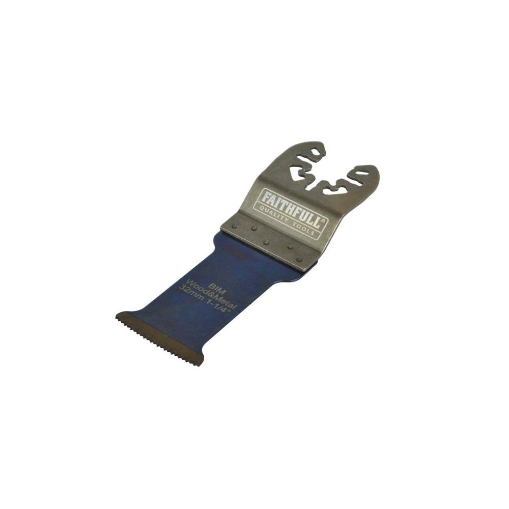 Faithfull Premium Arc CutÂ Wood & Metal Bi-Metal BladeÂ 32mm