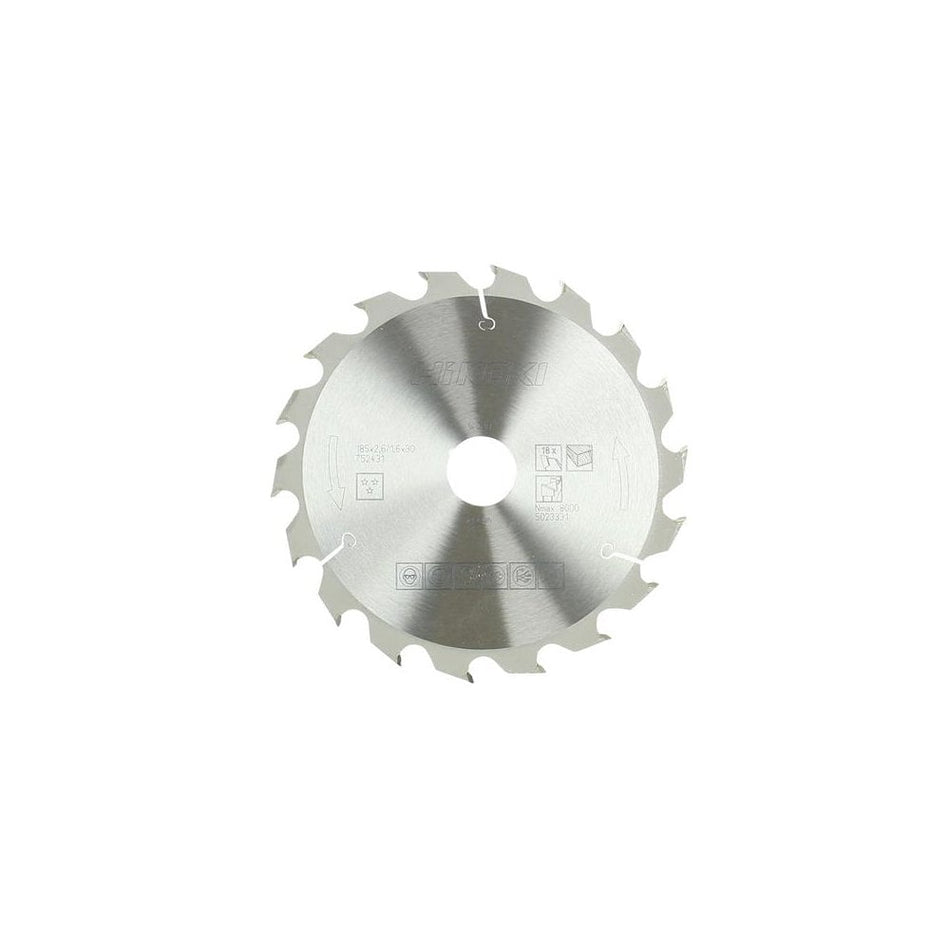 HiKOKI Circular Saw Blade 185 x 30mm x 18T