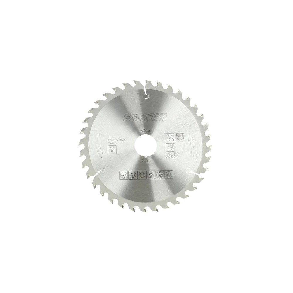 HiKOKI Circular Saw Blade 185 x 30mm x 36T