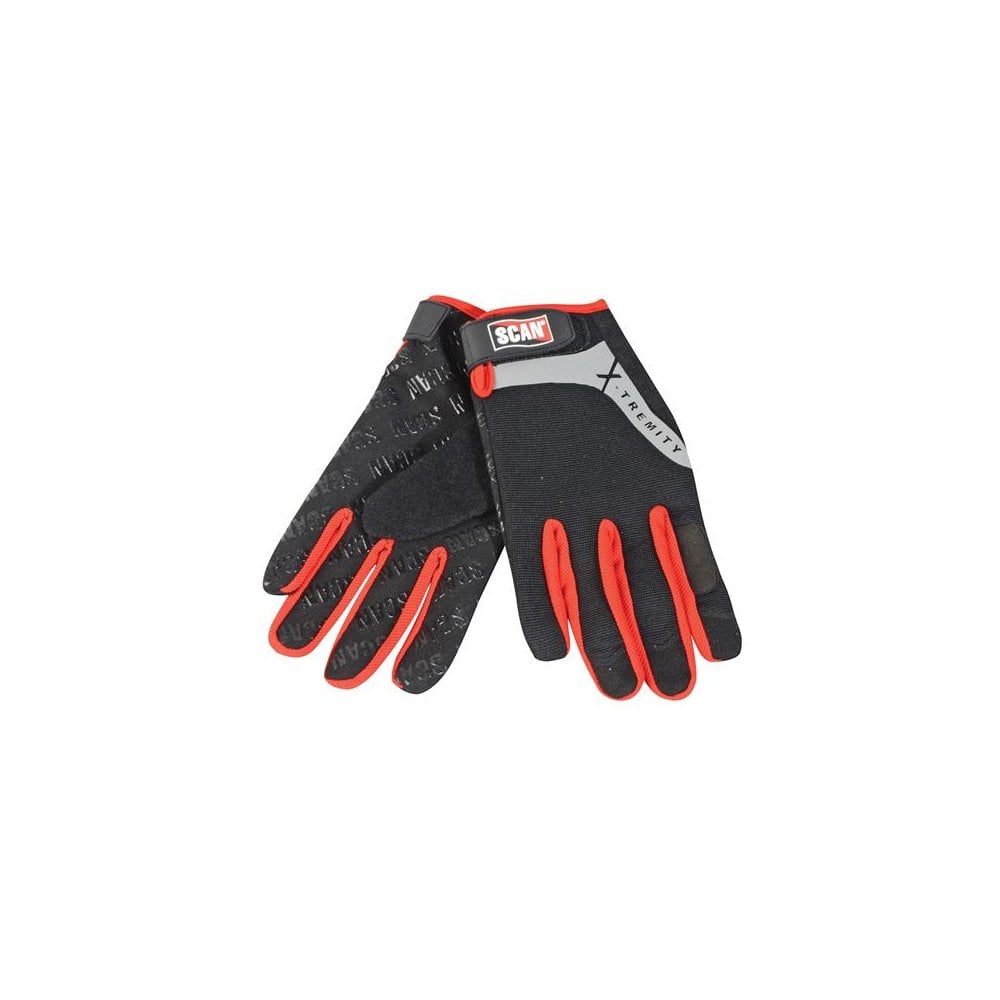 Scan Work Gloves with Touch Screen Function - Extra Large (Size 10)