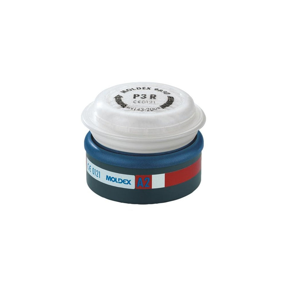Moldex Series 7000/9000 EasyLockÂ® A2P3 R Pre-assembled Filter (Wrap of 2)