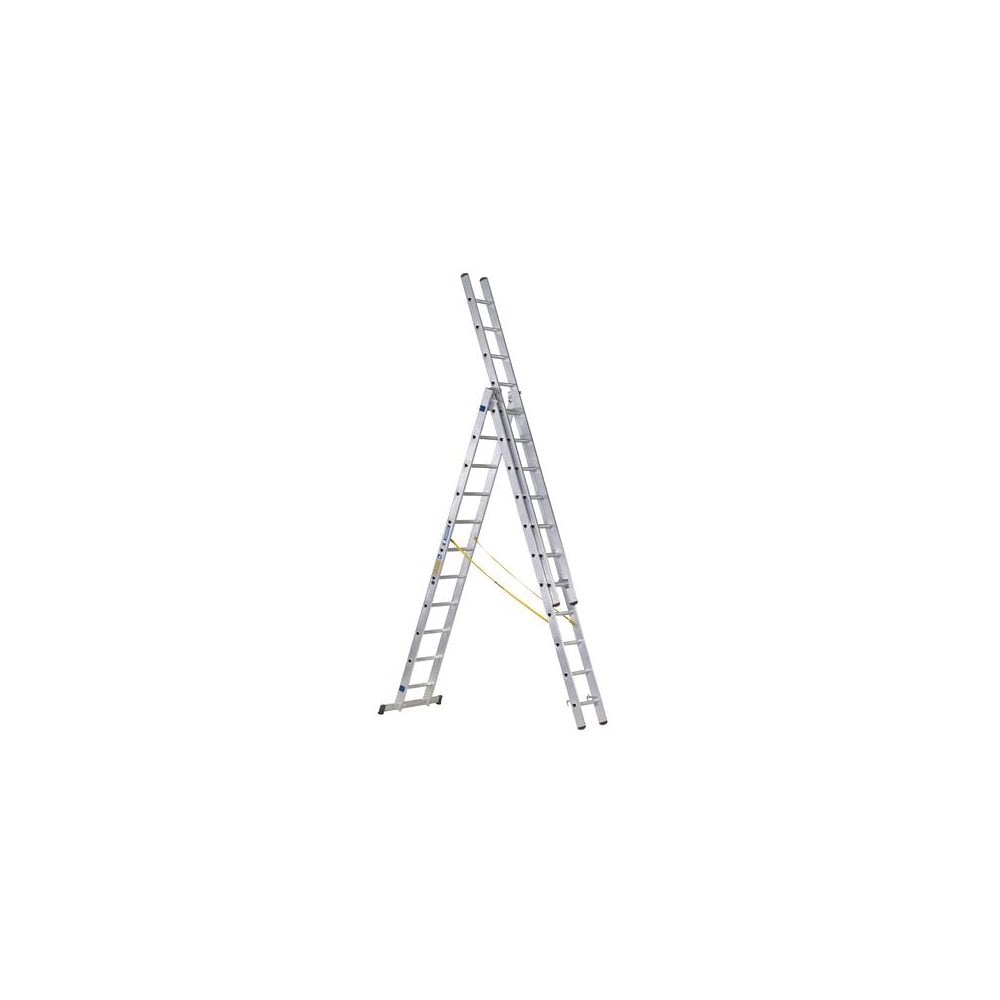 Zarges D-Rung Combination Ladder 3-Part 3 x 10 Rungs