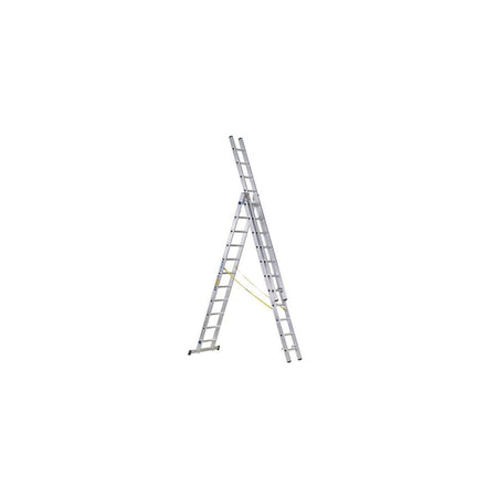 Zarges D-Rung Combination Ladder 3-Part 3 x 10 Rungs
