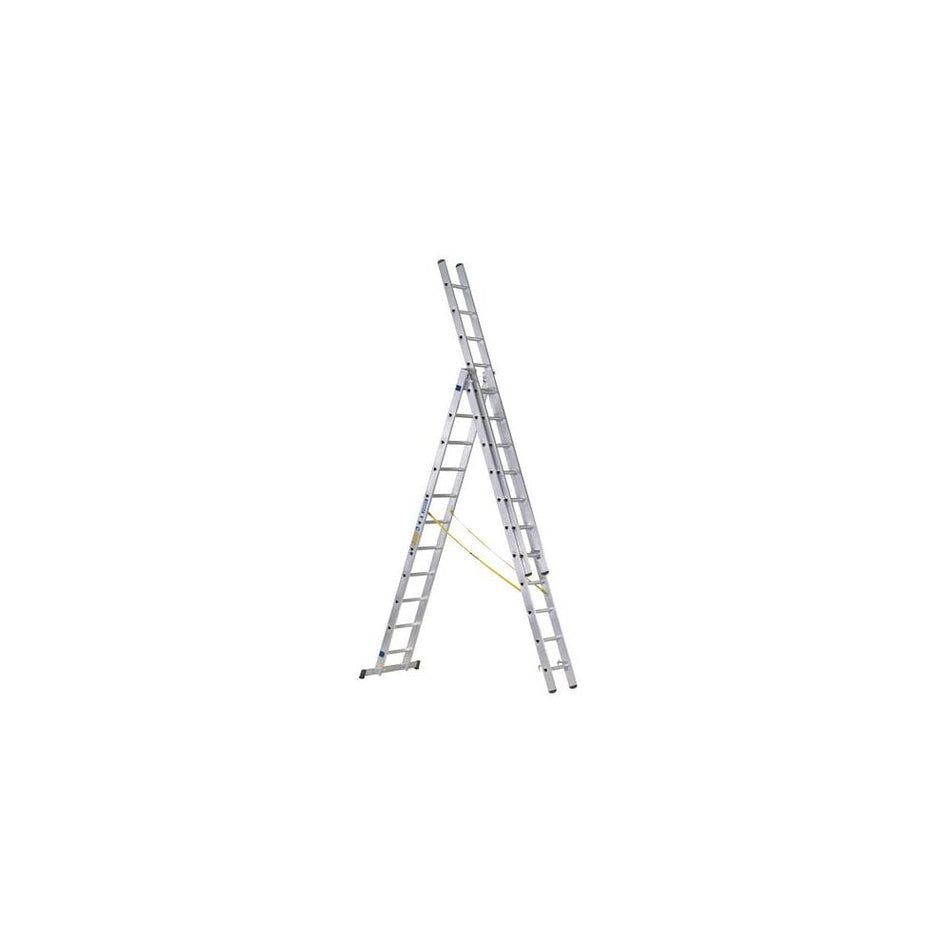 Zarges D-Rung Combination Ladder 3-Part 3 x 10 Rungs