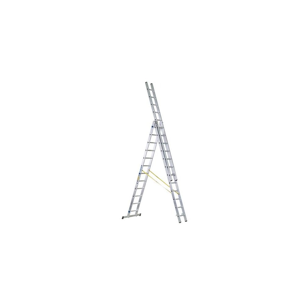 Zarges D-Rung Combination Ladder 3-Part 3 x 12 Rungs