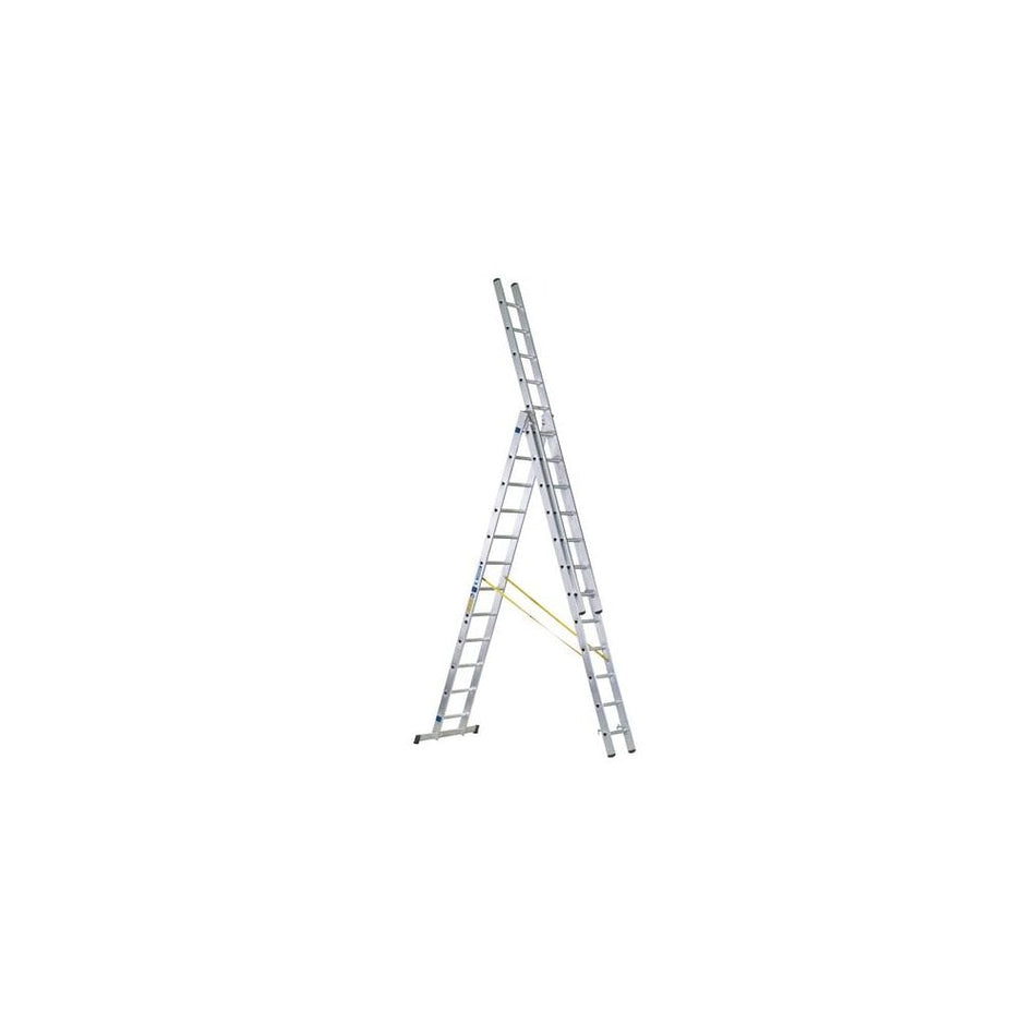 Zarges D-Rung Combination Ladder 3-Part 3 x 12 Rungs