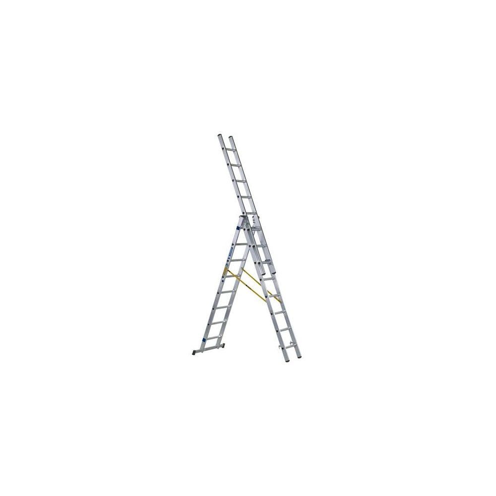 Zarges D-Rung Combination Ladder 3-Part 3 x 8 Rungs