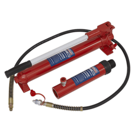 Sealey Push Ram with Pump & Hose Assembly - 10tonne Model No.-610/45