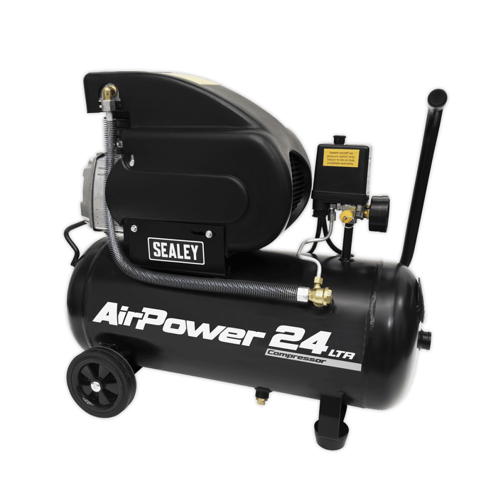 Sealey Compressor 24ltr Direct Drive 2hp Model No.-SAC2420A