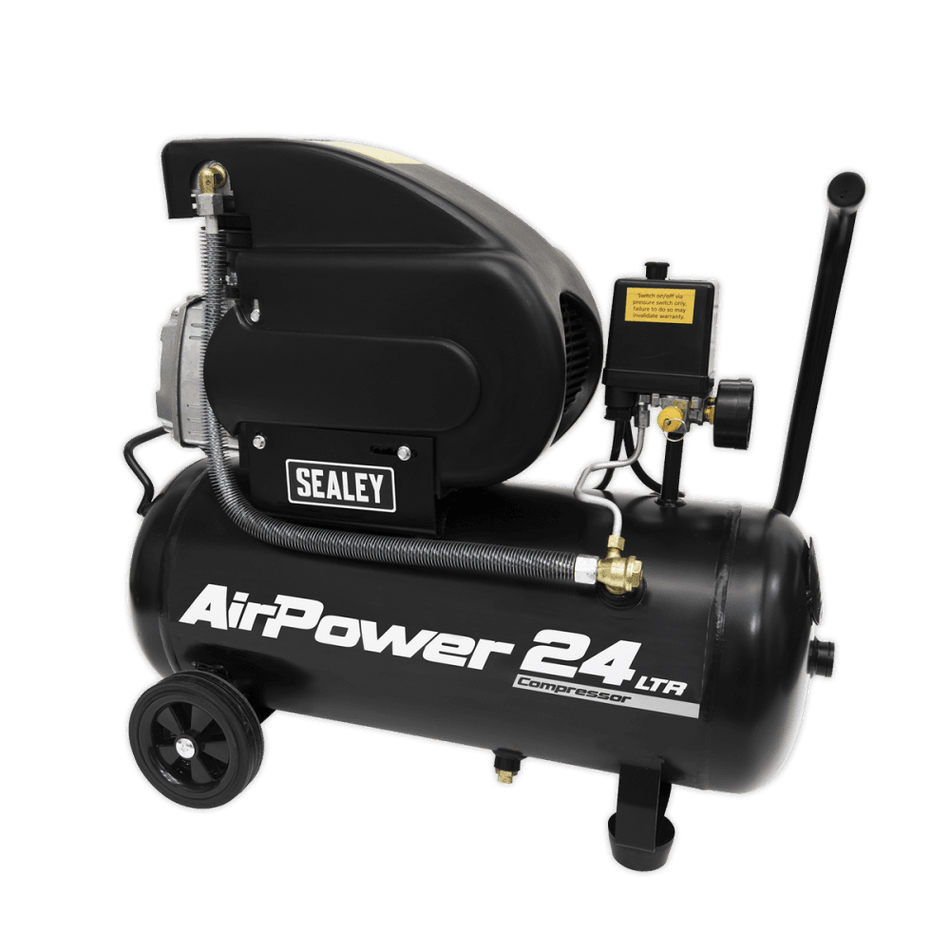 Sealey Compressor 24ltr Direct Drive 2hp Model No.-SAC2420A