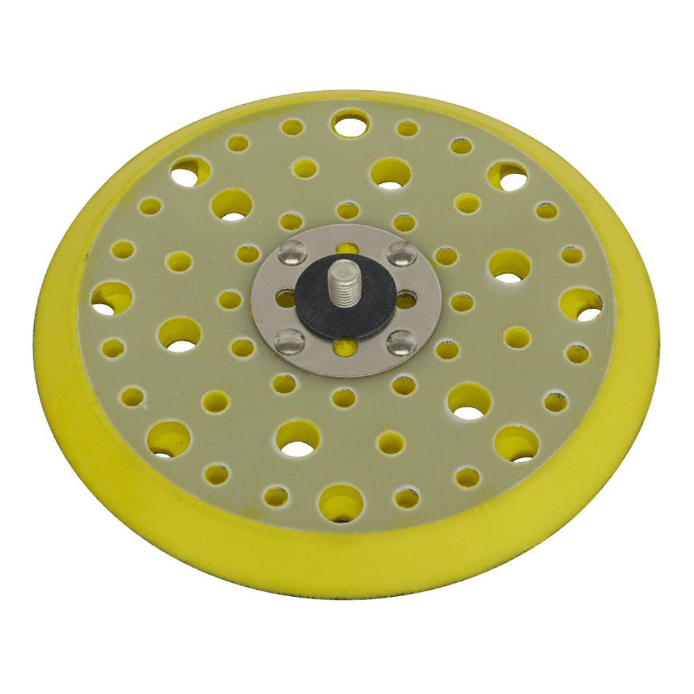 Sealey 150mm DA Dust-Free Multi-Hole Backing Pad for Hook-and-Loop Discs 5/16"UNF Model No.-PTC150MH