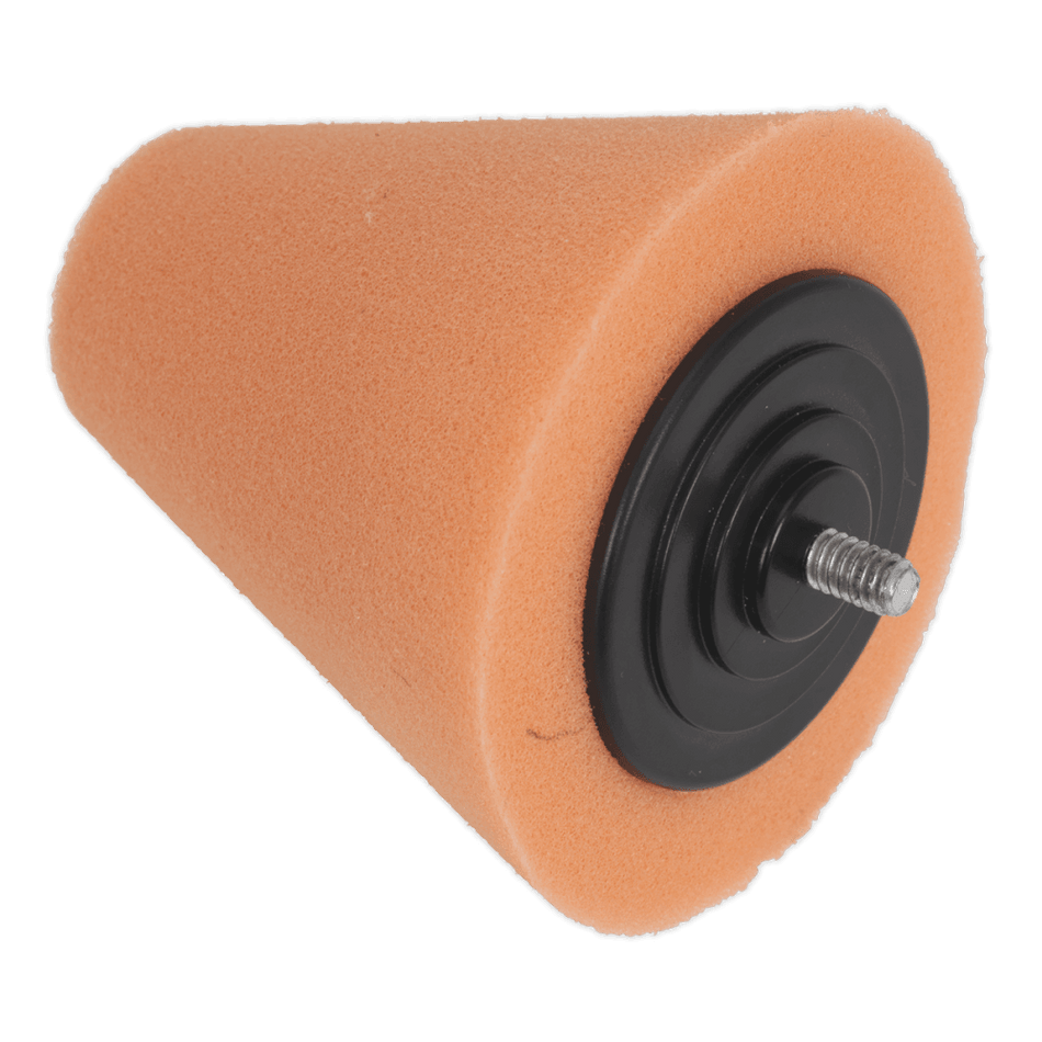Sealey Buffing & Polishing Foam Cone Orange/Firm Model No.-PTCCHC85O