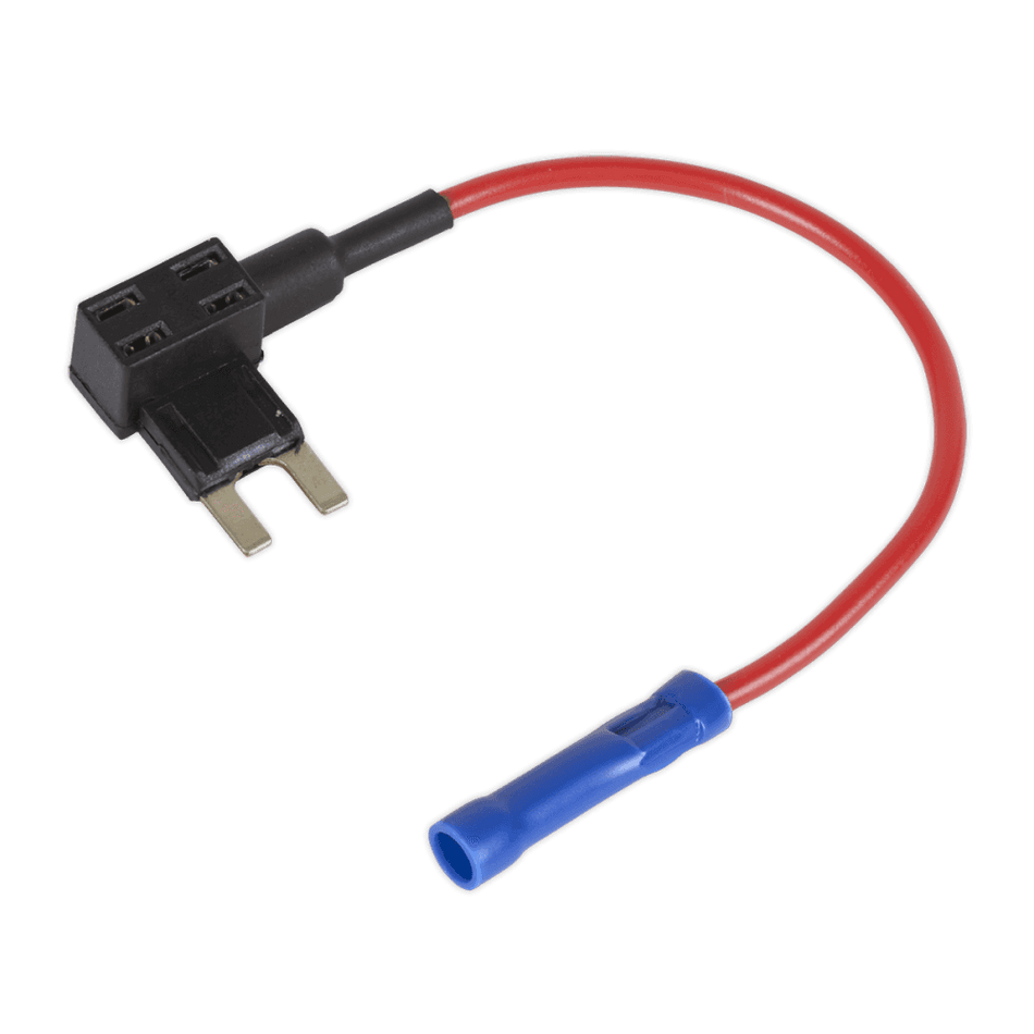 Sealey Accessory Circuit Mini Fuse Holder Link 15Amp Pack of 2 Model No.-FHLMIN15