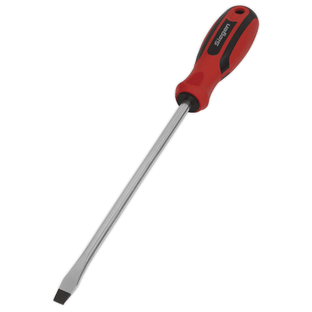 Sealey Screwdriver Slotted 8 x 200mm Model No.-S01177