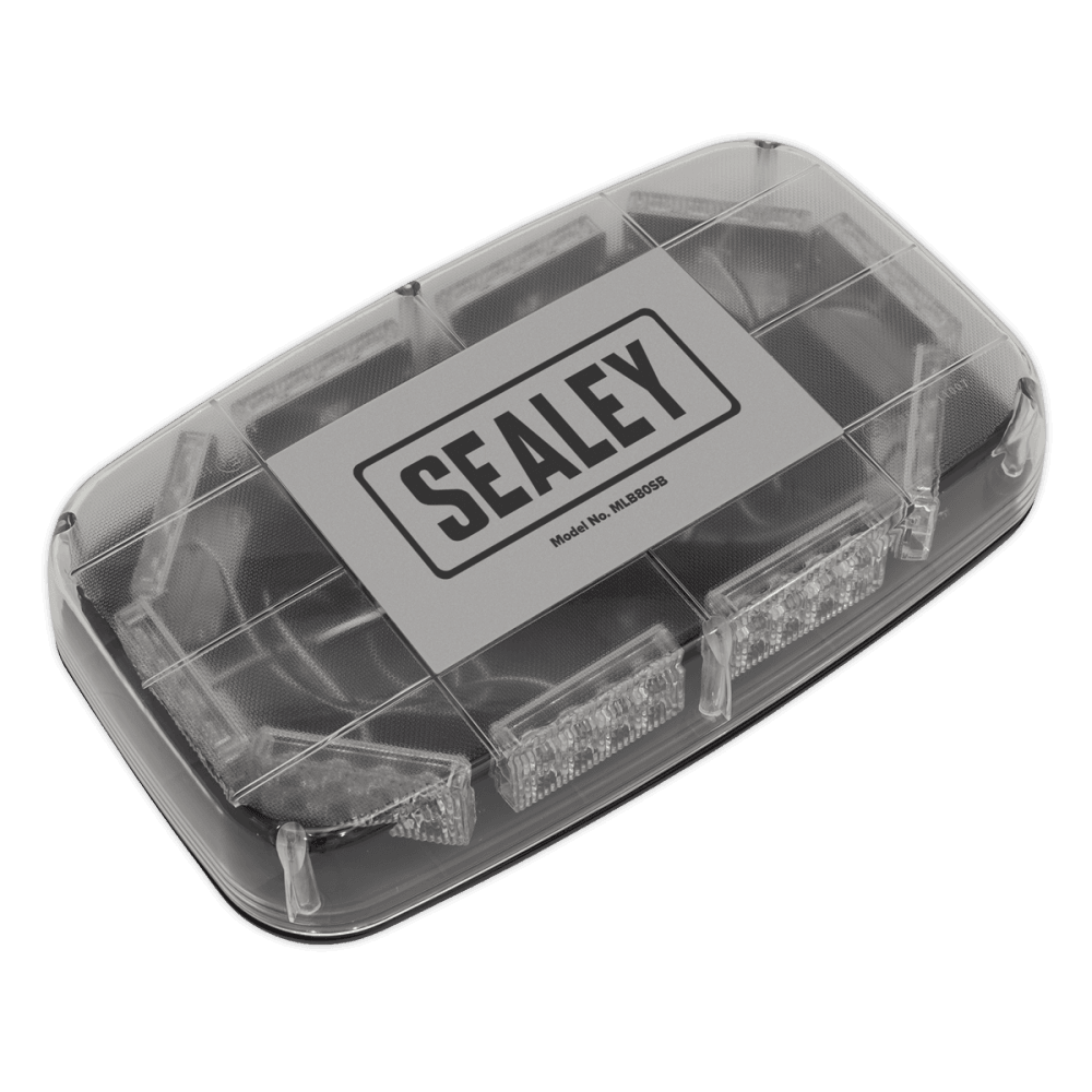 Sealey Mini Light Bar 80 LED 12/24V Single Bolt Fixing Model No.-MLB80SB